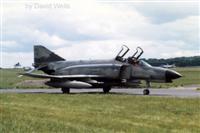 Luftwaffe F-4F taxi-ing to Northern HAS site