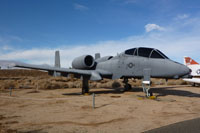 Two-seat A-10B at the Edwards Museum