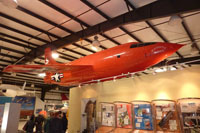 Replica of Chuck Yeager's X-1 Glamorous Glennis