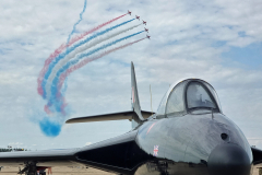 Hunter and Red Arrows