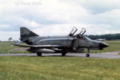 F-4F taxi-ing to 74 Sqn
